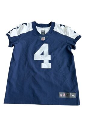 NFL Dallas Cowboys Mens Football Jersey #4 Prescott